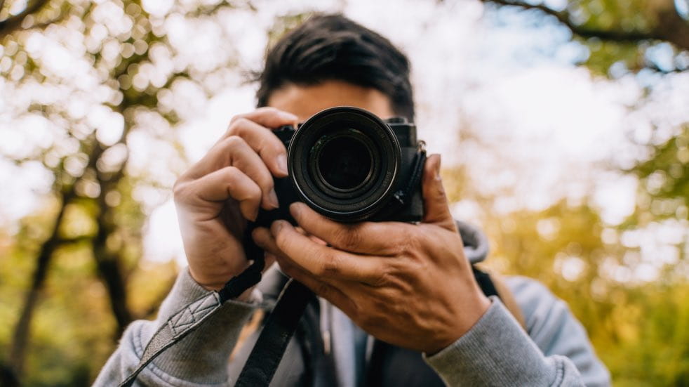 Man with camera